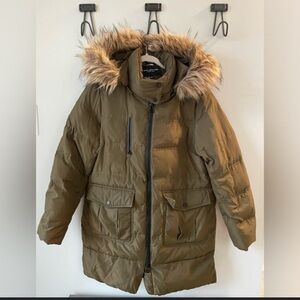 Marc New York- green puffer jacket